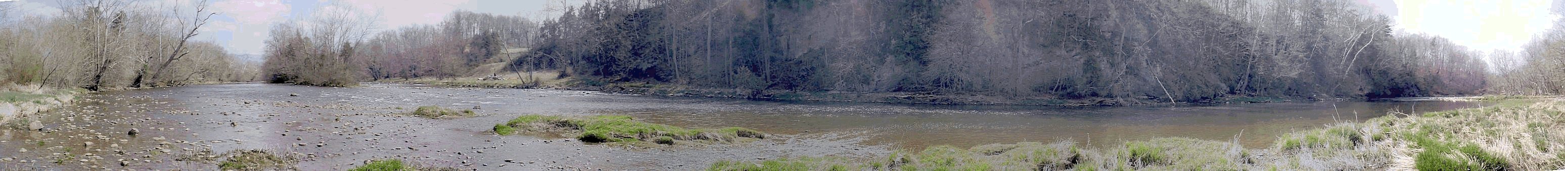 South Holston Tailwater from our River Access